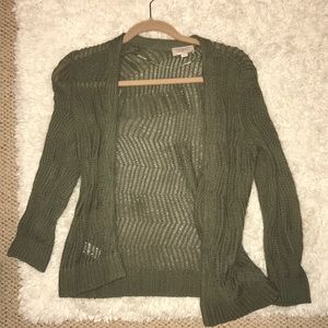 Knit cardigan